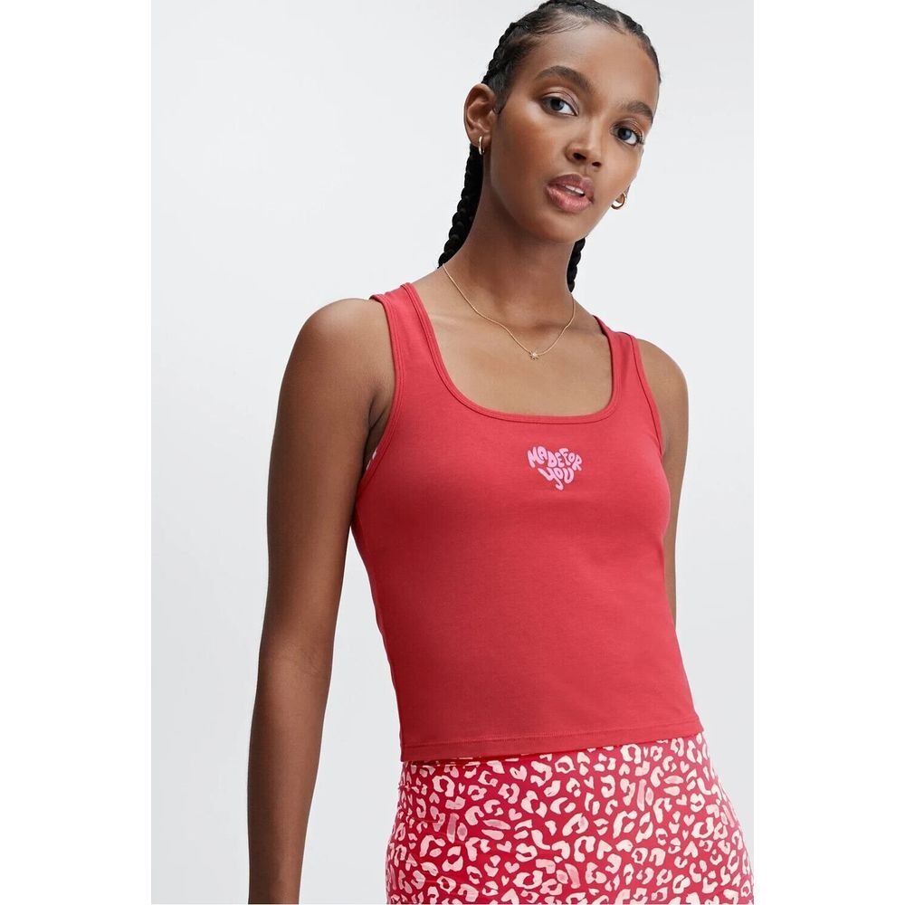 FABLETICS 24/7 Britt‎ Tank Womens Size XXL Red Sleeveless Scoop Neck NWT